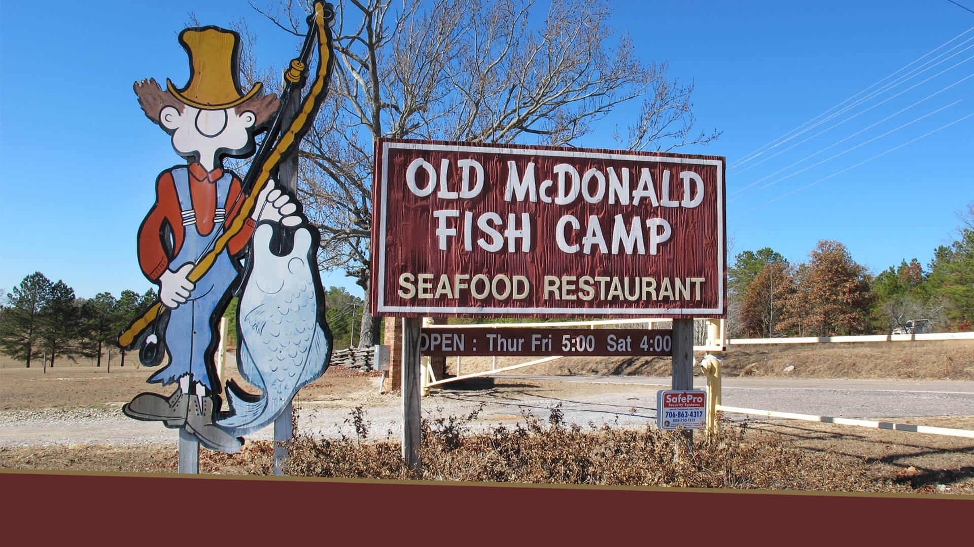 Supper at Old McDonald Fish Camp