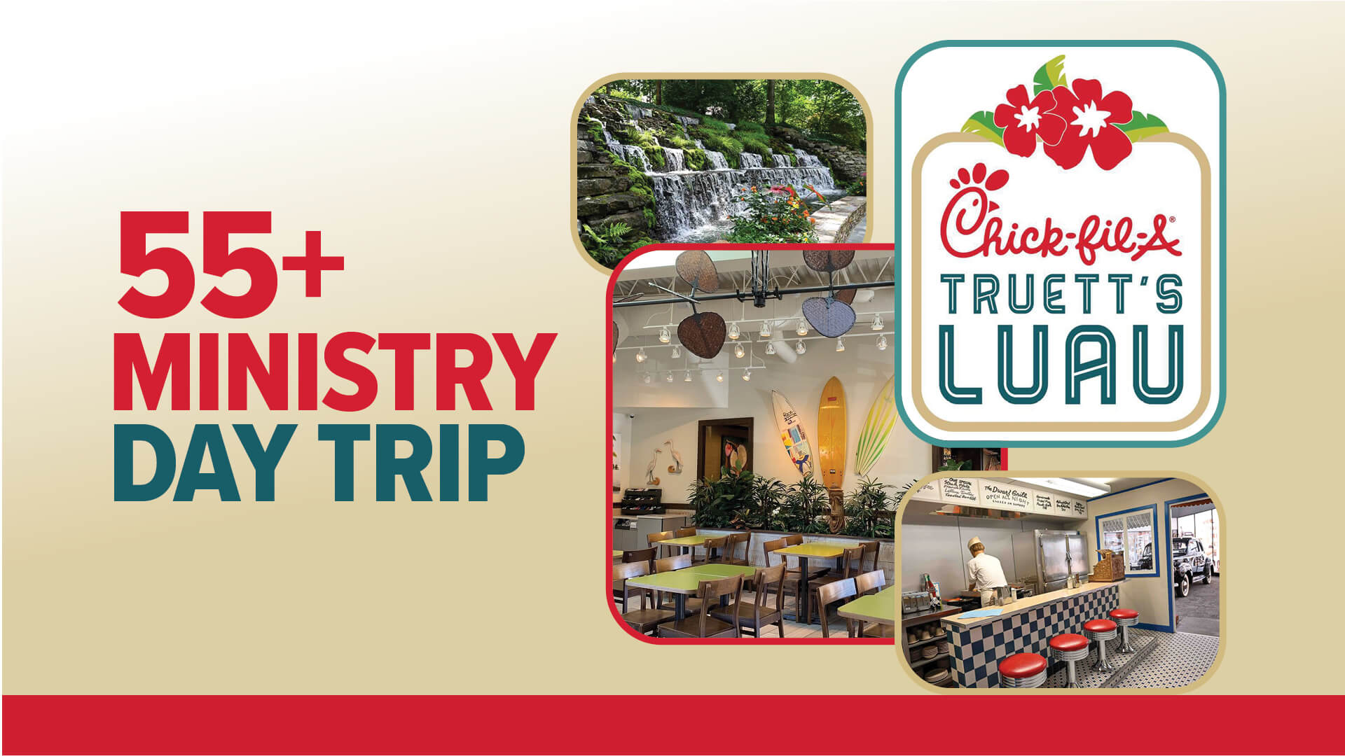 55+ Ministry Day Trip