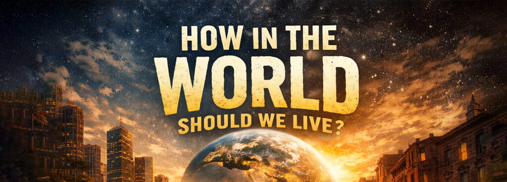 How In The World Should We Live?