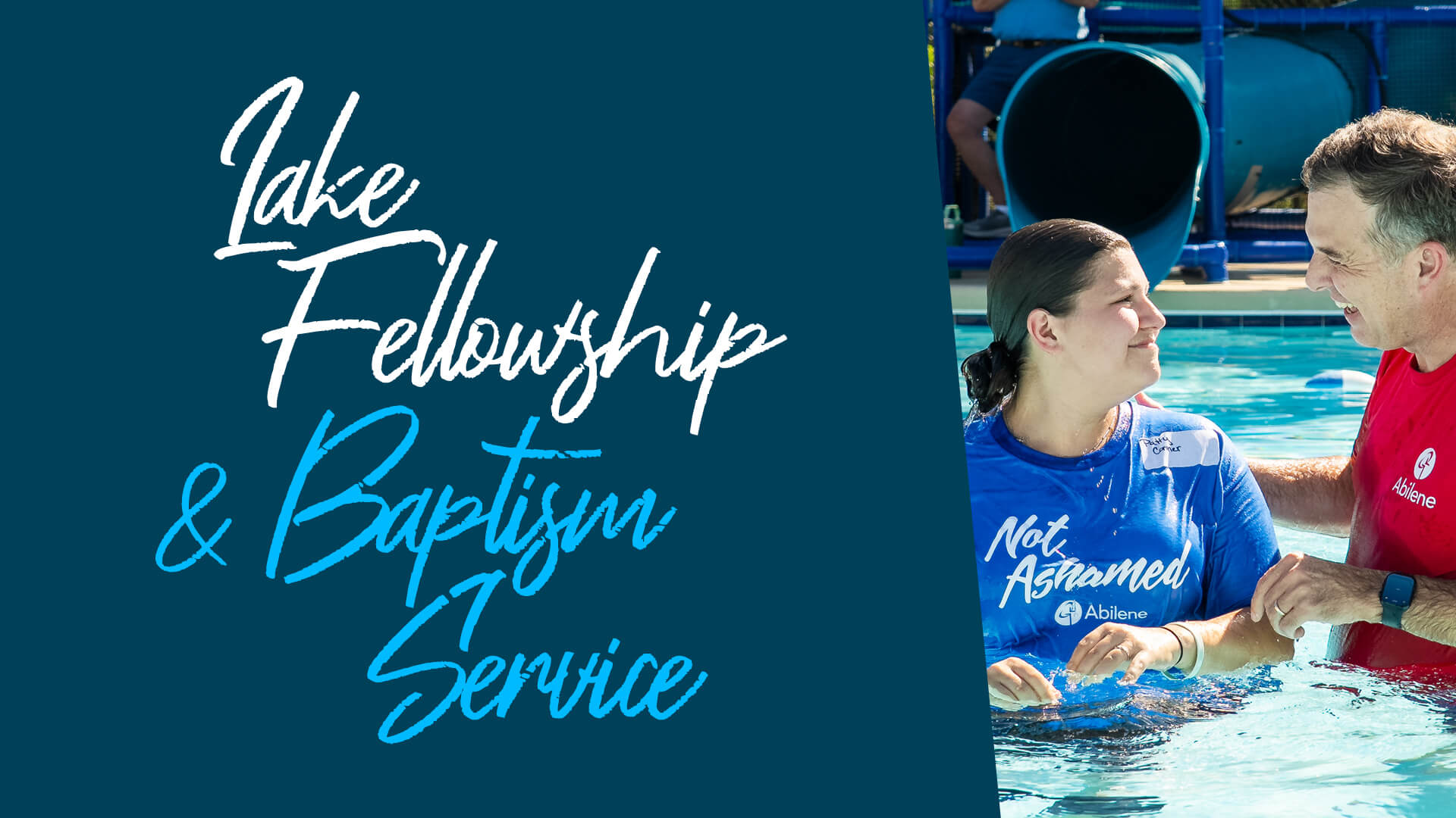 Lake Fellowship & Baptism at the Y