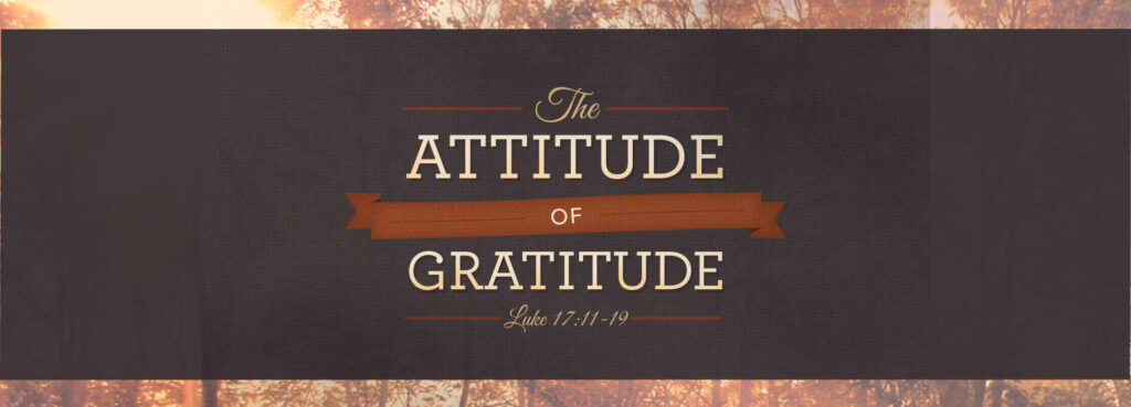The Attitude of Gratitude